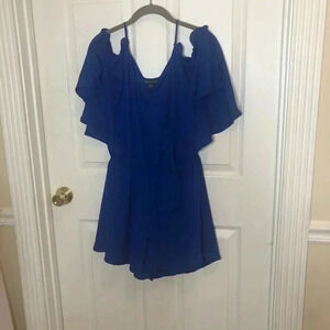 NWT bold elements one pc short set /royalblue